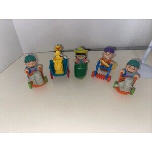 McDonald's 1989 Peanuts Gang Down On The Farm Happy Meal Toys
